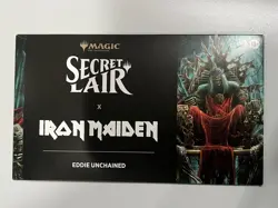 MTG New Magic the Gathering Secret Lair x Iron Maiden Eddie Unchained Non-Foil - Image 1