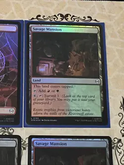 Spider-man Magic The Gathering Foil Land Lot 10x Cards All N/M - Image 5