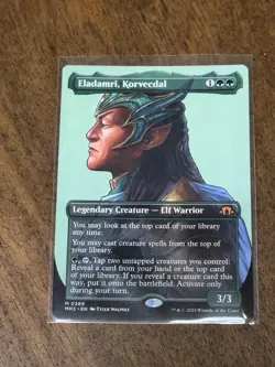 Eladamri, Korvecdal (Borderless) #369 (NM) Modern Horizons 3 MH3 Magic MTG - Image 1