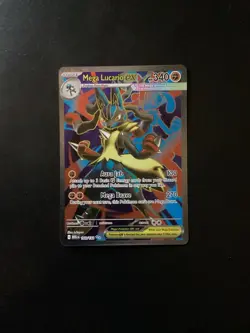 Pokemon TCG Mega Lucario EX 160/132 Ultra Rare Holo NM Mega Evolutions Full Art - Image 1