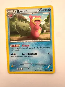 Galarian Slowbro V 99/189 Holo Full Art Slowbro Vintage #24 Pokemon Card Lot - Image 2