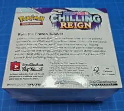 Pokemon TCG Sword & Shield Chilling Reign Booster Box 36 Packs New Sealed 820650818462 - Image 5