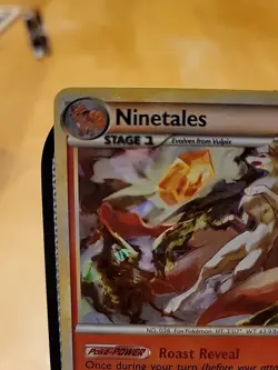 Pokemon TCG Undaunted Ninetales Cracked Ice Holo Blister Exclusive 7/123 LP - Image 3