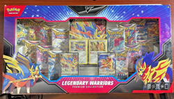 Legendary Warriors Premium Collection WALMART EXCLUSIVE Pokemon TCG SEALED NEW - Image 1