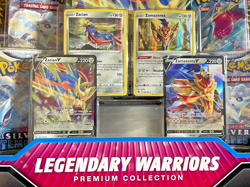 Legendary Warriors Premium Collection WALMART EXCLUSIVE Pokemon TCG SEALED NEW - Image 4