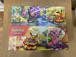 Pokemon TCG Prismatic Evolutions Mini Tin Display 8 Tins NEW/Factory Sealed - Image 1