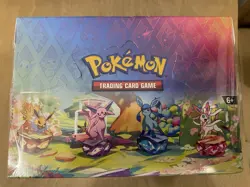 Pokemon TCG Prismatic Evolutions Mini Tin Display 8 Tins NEW/Factory Sealed - Image 2