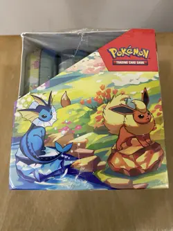 Pokemon TCG Prismatic Evolutions Mini Tin Display 8 Tins NEW/Factory Sealed - Image 4
