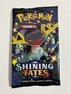 21.7g HEAVY Pokemon 2021 SHINING FATES BOOSTER PACK Factory Sealed Dragapult - Image 2