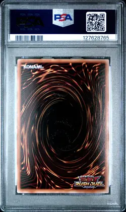2025 YU-GI-OH! RUSH DUEL JPN RD/5TH1-5TH ANV PACK OVER RUSH RARE CAN-EB:D PSA 10 - Image 2