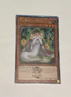 Yu-Gi-Oh! Mathematician #RA04-EN223 Quarter Century Secret Rare 1st Ed (NM) - Image 1