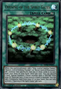 Opening of the Spirit Gates Common Structure Deck: Sacred Beasts SDSA-EN020 LP - Image 1