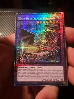 Red-Eyes Slash Dragon Yu-Gi-Oh! TCG MP25-EN031 Starlight Rare First Edition - Image 2
