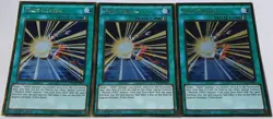 Yugioh 3x Mask Change PGL3-EN083 Gold Rare 1st Edition Near Mint Playset - Image 2