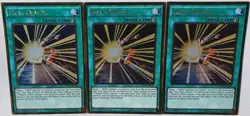 Yugioh 3x Mask Change PGL3-EN083 Gold Rare 1st Edition Near Mint Playset - Image 5