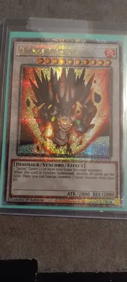 Yugioh Jurrac Meteor RA04-EN139 Quarter Century Secret Rare NM Presale - Image 1