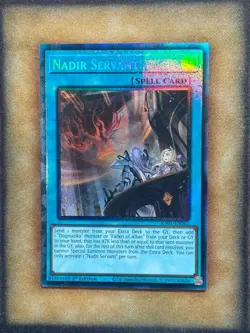Yugioh Nadir Servant RA01-EN062 Collector Rare 1st Ed NM - Image 1