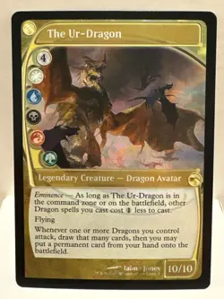 The Ur-Dragon (Future Sight) MagicFest Cards Foil Near Mint - Image 1