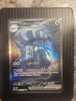 Pokemon TCG Golisopod EX Paradox Rift Holo Double Rare Card 246/182 Full Art NM - Image 1