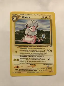 Waaty - 34/111 - Uncommon- German Flaaffy Pokemon Card - Image 1
