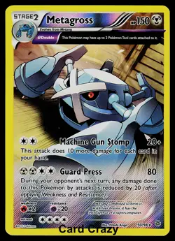 Metagross 50/98 Reverse Holo XY - Ancient Origins Pokemon Card NM - Image 1