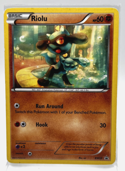 Riolu BW33 Pokemon Card Black Star Promo 2012 LP - Image 1