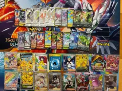Pokemon Card Full Art Alt Art Fire Scizor Tyranitar Pikachu 57 Cards - Image 4