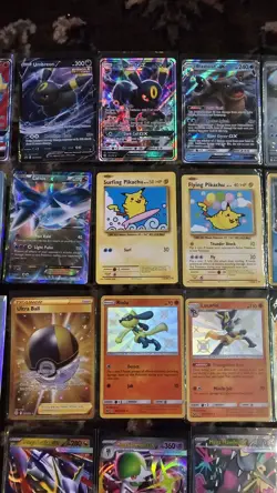 Pokemon Ultra Rare 40 Card Lot EX GX Secret Rainbow Gold Shiny & More! Near Mint - Image 3