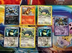 Vintage Pokemon Card Lot Umbreon Snorlax Fire Build A Bear Charmander - Image 1