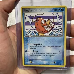 Pokemon TCG - MAGIKARP - 64/107 - EX: DEOXYS (2005) - VINTAGE - LP Pokemon Card - Image 1