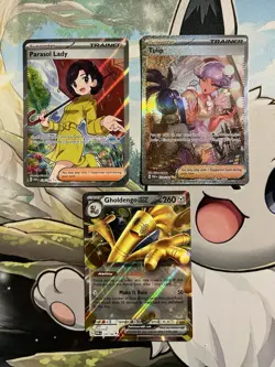 Pokemon TCG Paradox Rift Lot Of 3 Cards. Special Illustration + Ultra Rare +++ - Image 1