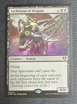 Archfiend of Despair Commander Masters Regular MTG NM Magic Card - Image 1