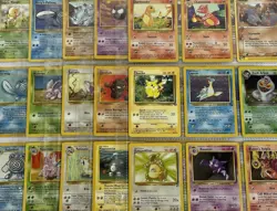 Pokemon Card Collection VTG Binder Lot Holo Rare WoTC Lapras 1st Edition Pikachu - Image 1