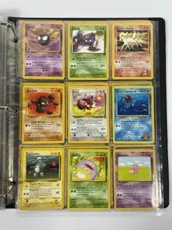Pokemon Card Collection VTG Binder Lot Holo Rare WoTC Lapras 1st Edition Pikachu - Image 4