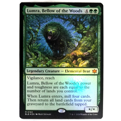 x1 Lumra, Bellow of the Woods Foil Green Mythic Legendary Creature Elemental MTG - Image 1