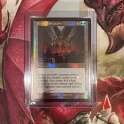 Divine Visitation (Retro Frame) (Serialized) Ravnica Remastered Foil 163/500 - Image 1