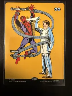 Magic the Gathering - Counterspell (Borderless) - Spider-Man - 0009 - Image 1