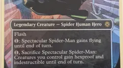 Spectacular Spider-Man (0238) (Borderless) (Textured Foil) Magic the Gathering - Image 4