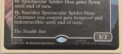 Spectacular Spider-Man (0238) (Borderless) (Textured Foil) Magic the Gathering - Image 5