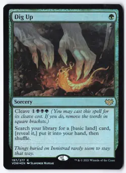Dig Up R Innistrad: Crimson Vow 197 NM - Image 1