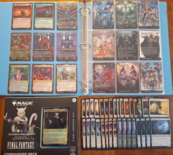 MTG Binder Collection Scions & Spellcraft Final Fantasy Y'shtola Commander Deck - Image 1