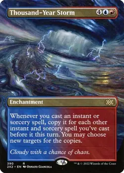 Thousand-Year Storm - Extended Art 2X2 NM MTG - Image 1
