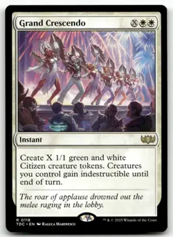 Grand Crescendo #118 MTG Tarkir Dragonstorm TDC NM X1 - Image 1