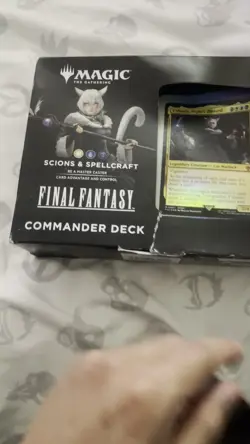 Damaged Box: Magic The Gathering Final Fantasy Commander Scions & Spellcraft - Image 2