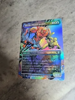 SP dr, Piloted by Peni (Borderless) Marvel's Spider-Man Foil Uncommon MTG NM - Image 2