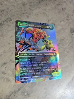 SP dr, Piloted by Peni (Borderless) Marvel's Spider-Man Foil Uncommon MTG NM - Image 3