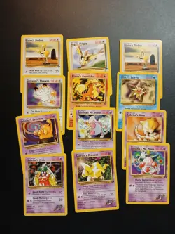 Pokemon TCG Vintage Gym Hero & Gym Challenge 70 Card Lot - Image 3