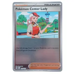 Pokemon Center Lady 123/132 Reverse Holo - Mega Evolution - Pokemon - NM - Image 1
