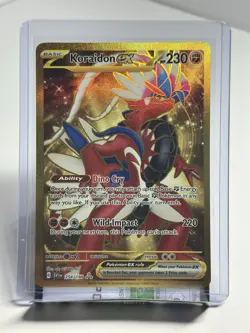 Pokemon TCG Koraidon ex Scarlet & Violet Base Set 254/198 Holo Hyper Rare - Image 1