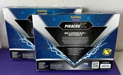 Pokemon TCG Pikachu V Box Lot of 2 Sealed! Fusion Strike! Brilliant Stars! - Image 2